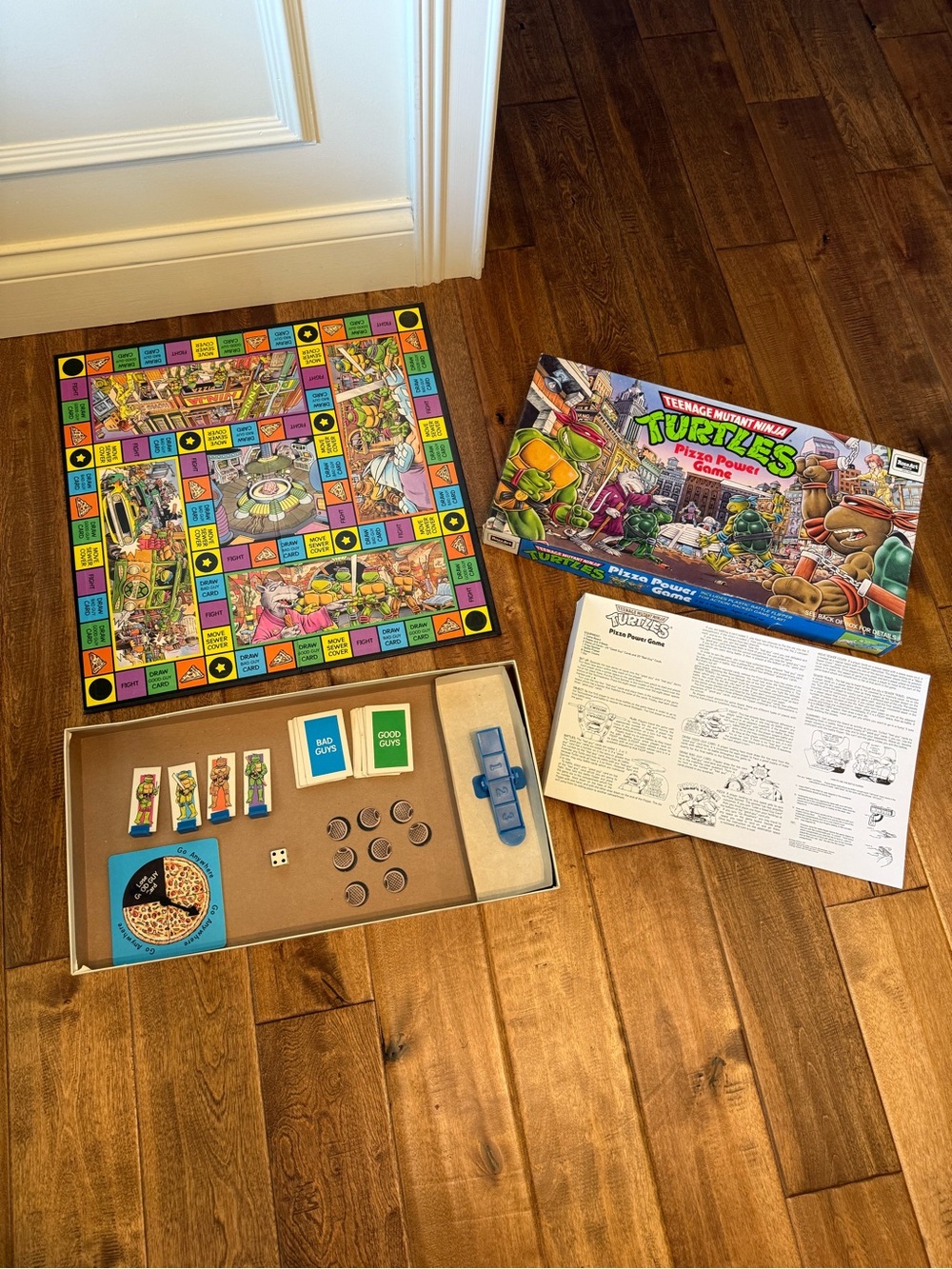 Teenage Mutant Ninja Turtles Pizza Power Board Game - Multicolor